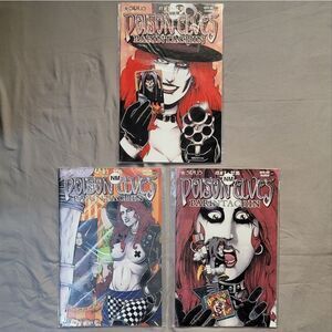 Sirius Comics 'Poison Elves: Parintachin' Issues 1-3 - Rare Complete Set, NM/M